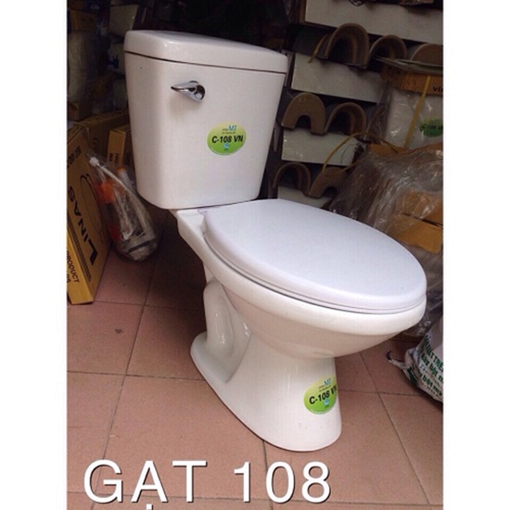 Bồn cầu Minh Long 108 gạt